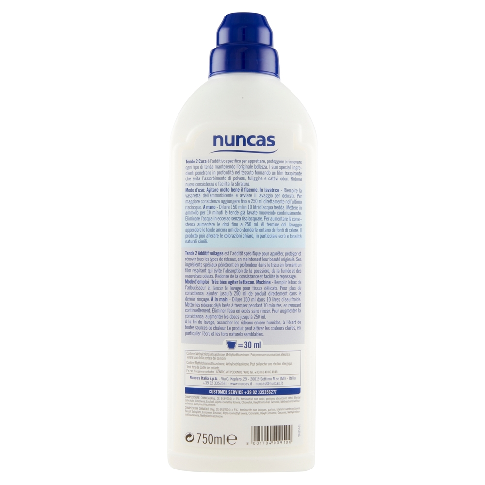 nuncas Cura tende 2 750 ml